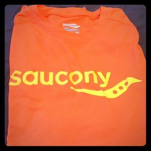 Neons orange run/workout shirt